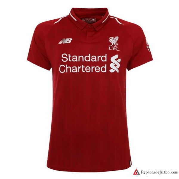 Camiseta Liverpool Primera equipación Mujer 2018-2019 Rojo